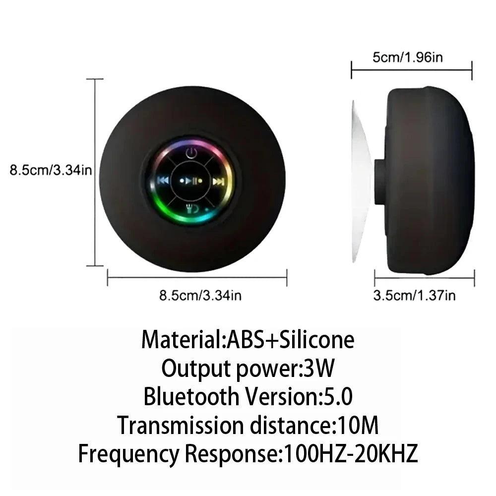 Portable Waterproof Bluetooth Speaker