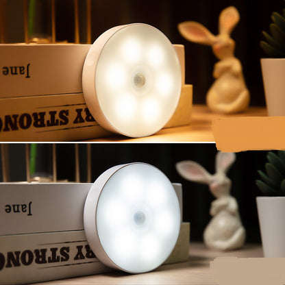 Stick-On LED Puck Light for Cabinets & Closets