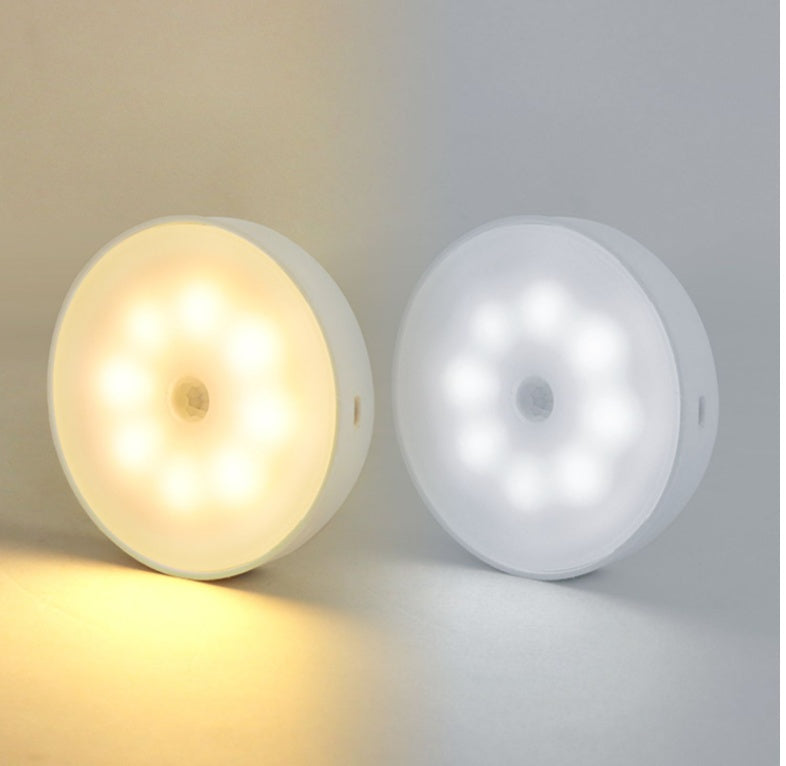 Stick-On LED Puck Light for Cabinets & Closets