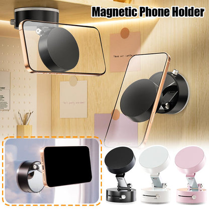 Hands-Free Magnetic Phone Holder for Home & Car Use