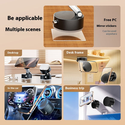 Hands-Free Magnetic Phone Holder for Home & Car Use