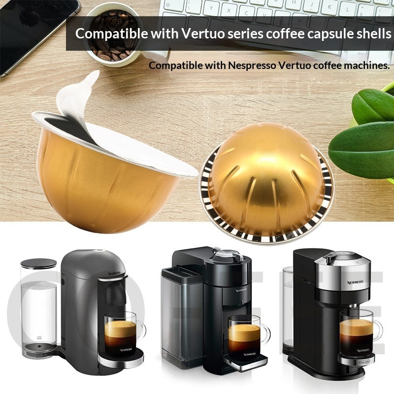 Compatible With Nespresso Vertuo Coffee Capsule Machines DIY And Reusable