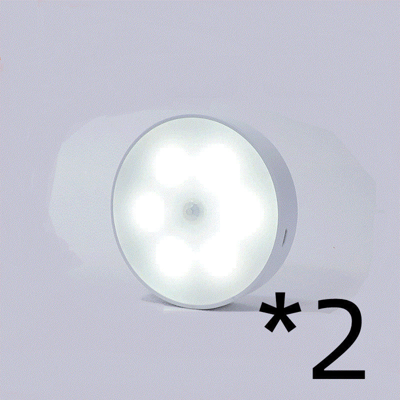 Stick-On LED Puck Light for Cabinets & Closets