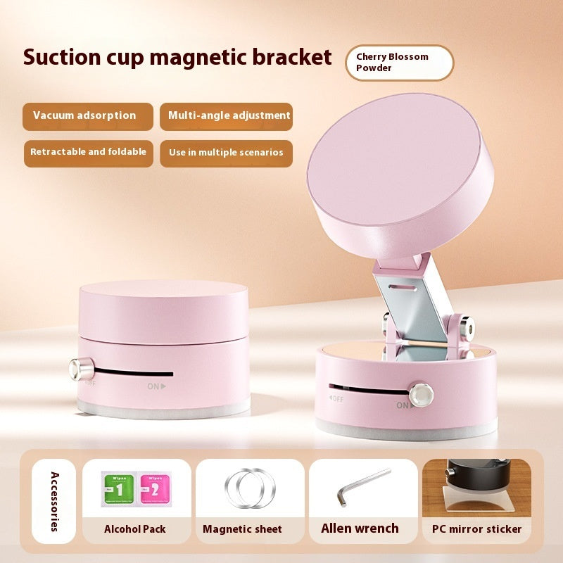 Hands-Free Magnetic Phone Holder for Home & Car Use