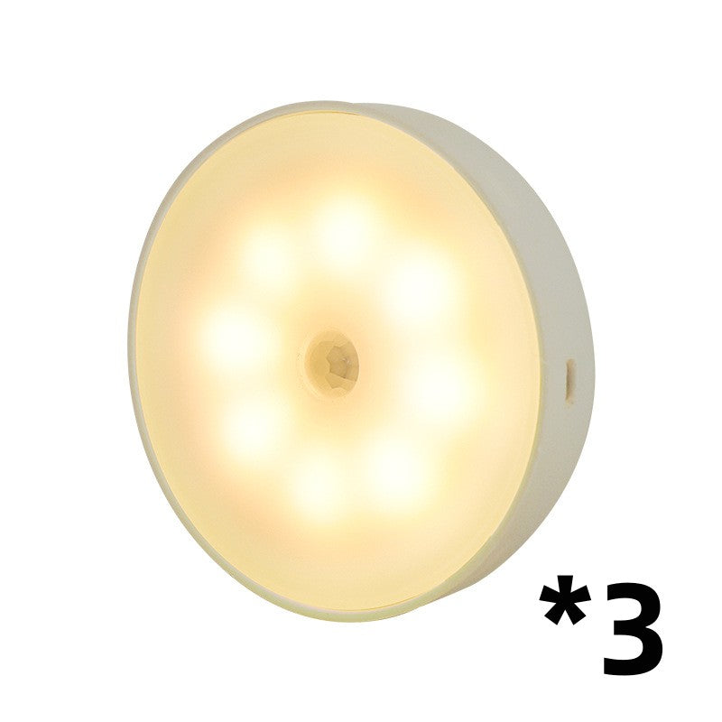 Stick-On LED Puck Light for Cabinets & Closets