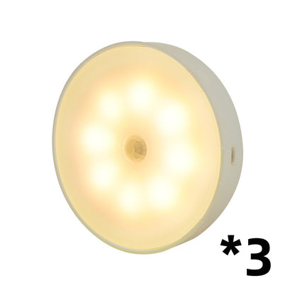Stick-On LED Puck Light for Cabinets & Closets