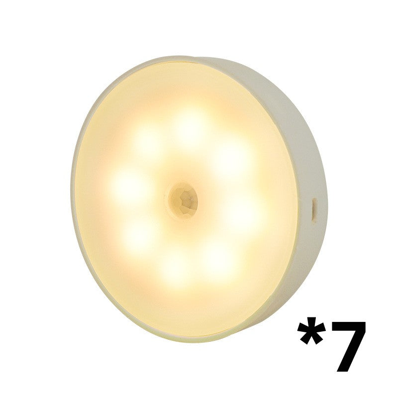 Stick-On LED Puck Light for Cabinets & Closets