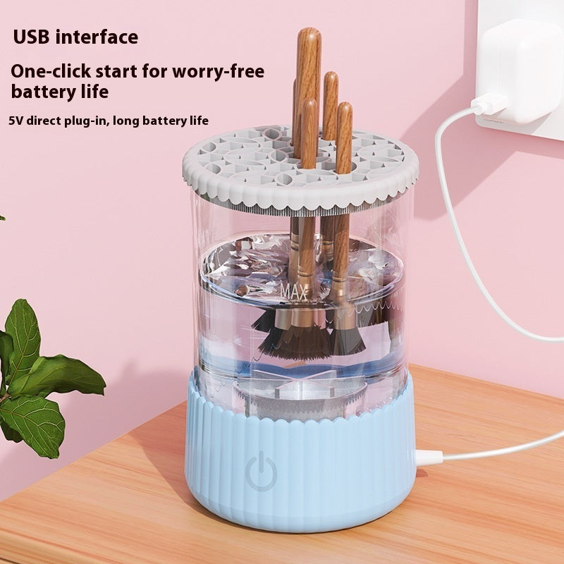 USB Plug-in Makeup Brush Cleaner