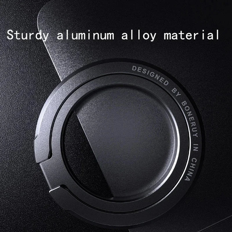 Magnetic Ring Phone Holder for Secure One-Hand Use