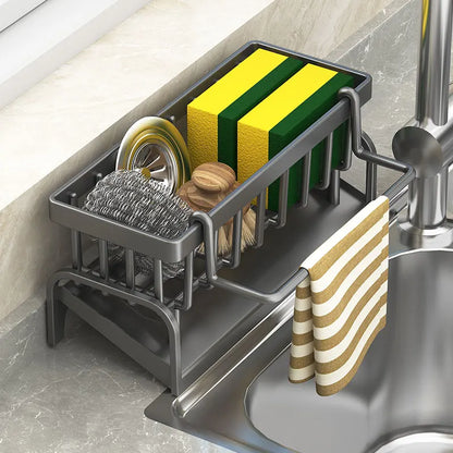 Kitchen Storage Draining Rack for Easy Dish Organization
