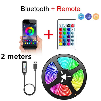 Bluetooth LED Light Strips for Ambient Home Lighting