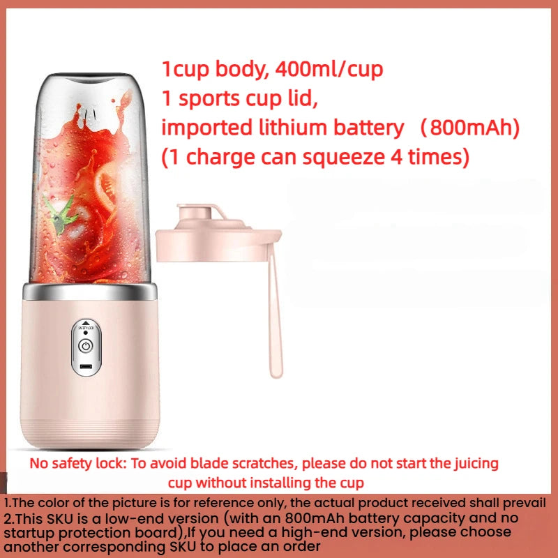 Wireless & Portable Juice Extractor