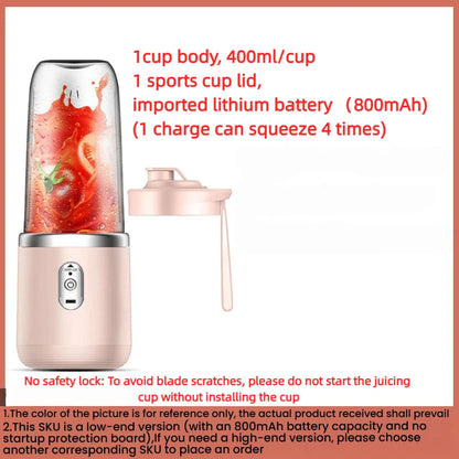 Wireless & Portable Juice Extractor