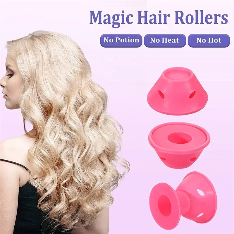 Heatless Hair Curlers for Easy Overnight Styling