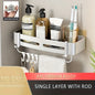 Space-Saving Bathroom Storage for Daily Essentials