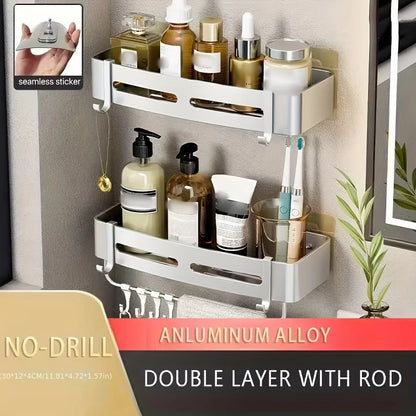 Space-Saving Bathroom Storage for Daily Essentials