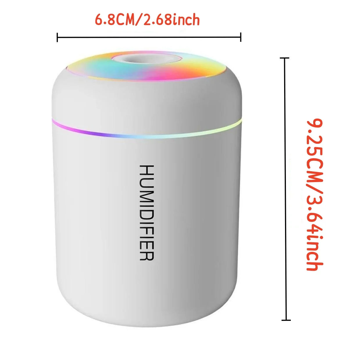 Mini USB Air Humidifier with LED Ambient Light
