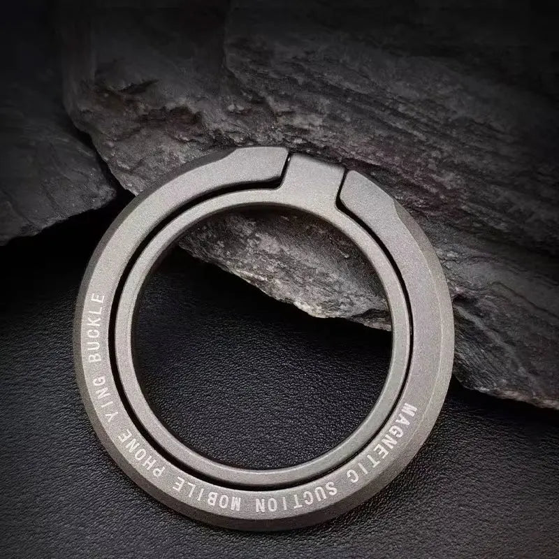 Magnetic Ring Phone Holder for Secure One-Hand Use