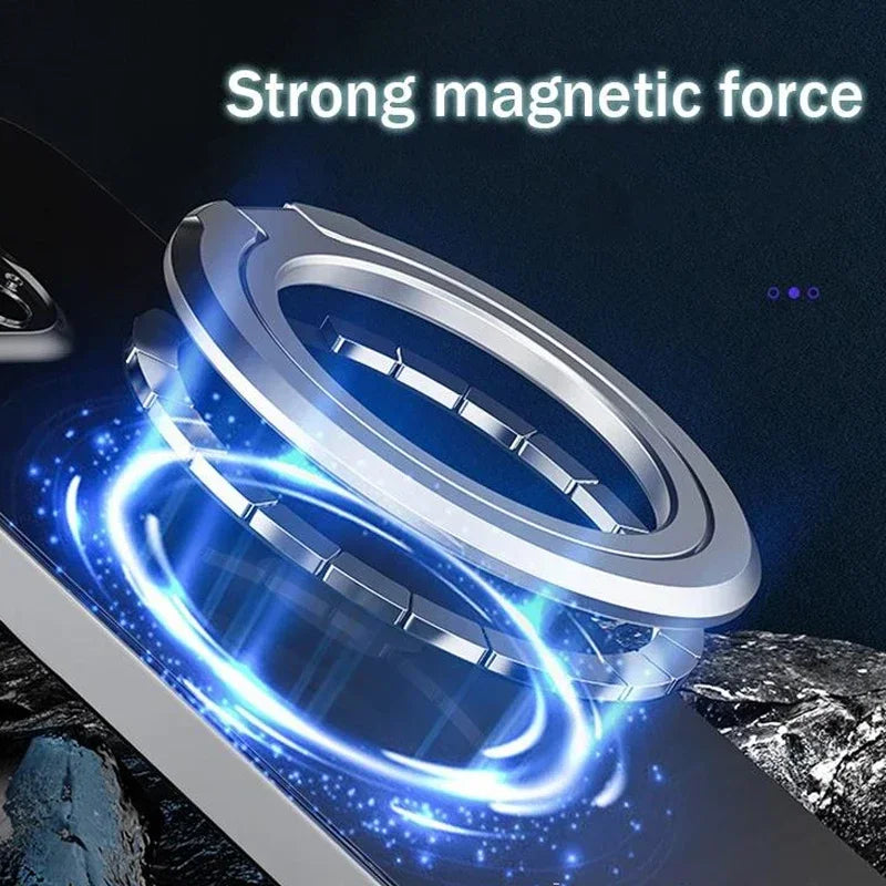 Magnetic Ring Phone Holder for Secure One-Hand Use