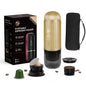 Portable Espresso Maker for Easy Home & Travel Brewing
