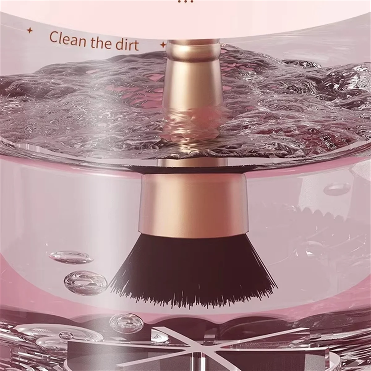 Electric Makeup Brush Cleaner Machine Quick Cleaning Makeup Brush for Travel Home UsePortable Cleaning Machine BA52Q