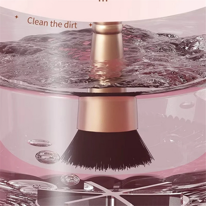 Electric Makeup Brush Cleaner Machine Quick Cleaning Makeup Brush for Travel Home UsePortable Cleaning Machine BA52Q