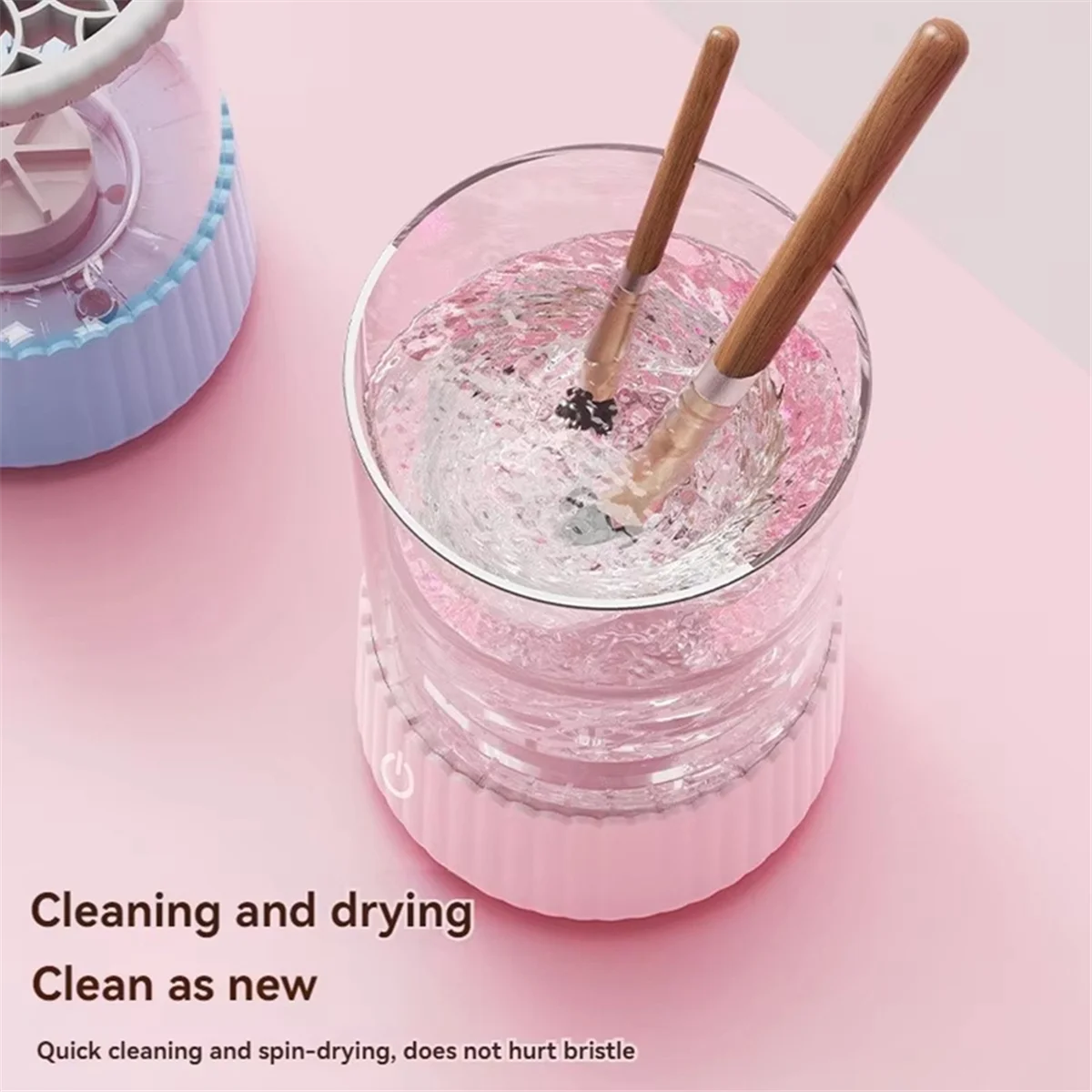 Electric Makeup Brush Cleaner Machine Quick Cleaning Makeup Brush for Travel Home UsePortable Cleaning Machine BA52Q
