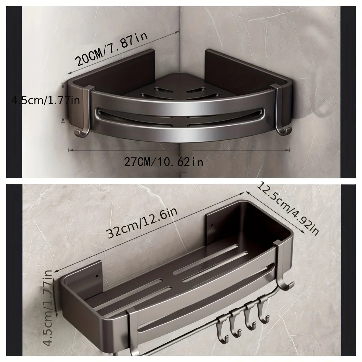 Space-Saving Bathroom Storage for Daily Essentials