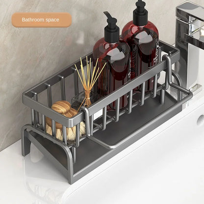 Kitchen Storage Draining Rack for Easy Dish Organization