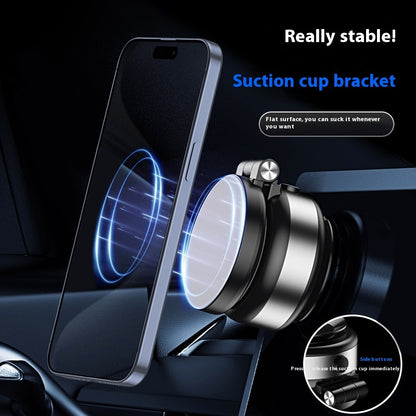 Hands-Free Magnetic Suction Phone Holder for Home & Car