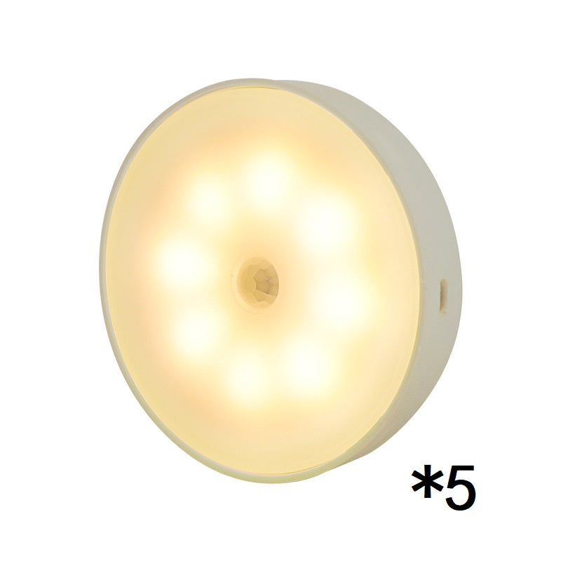 Stick-On LED Puck Light for Cabinets & Closets