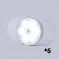 Stick-On LED Puck Light for Cabinets & Closets